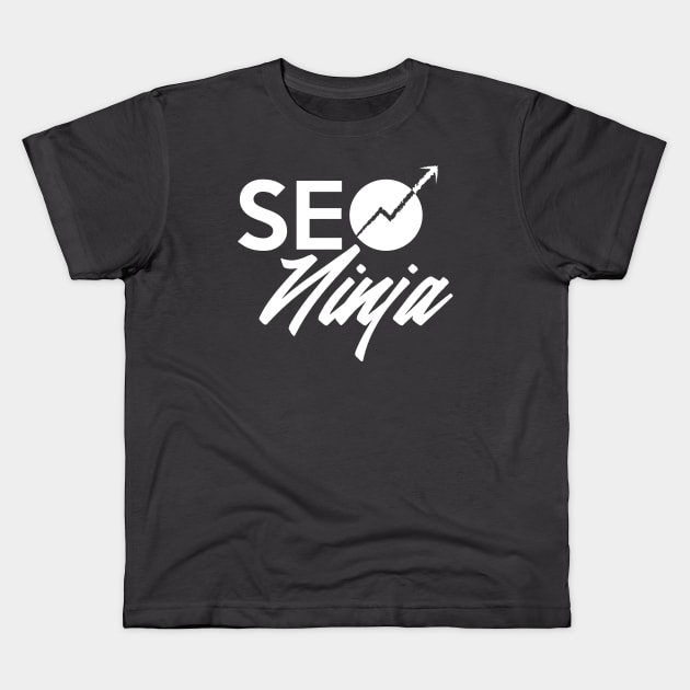 SEO Ninja Kids T-Shirt by Inspire Creativity
